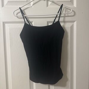 WALMART Black Spaghetti Strap Top